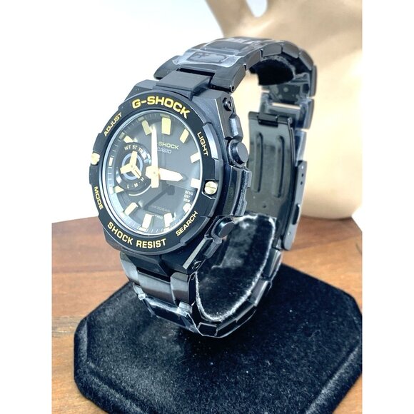 Casio G-Shock Men's Watch GSTB500BD1A9 Bluetooth Tough Solar Black Dial 5684 - Picture 2 of 15